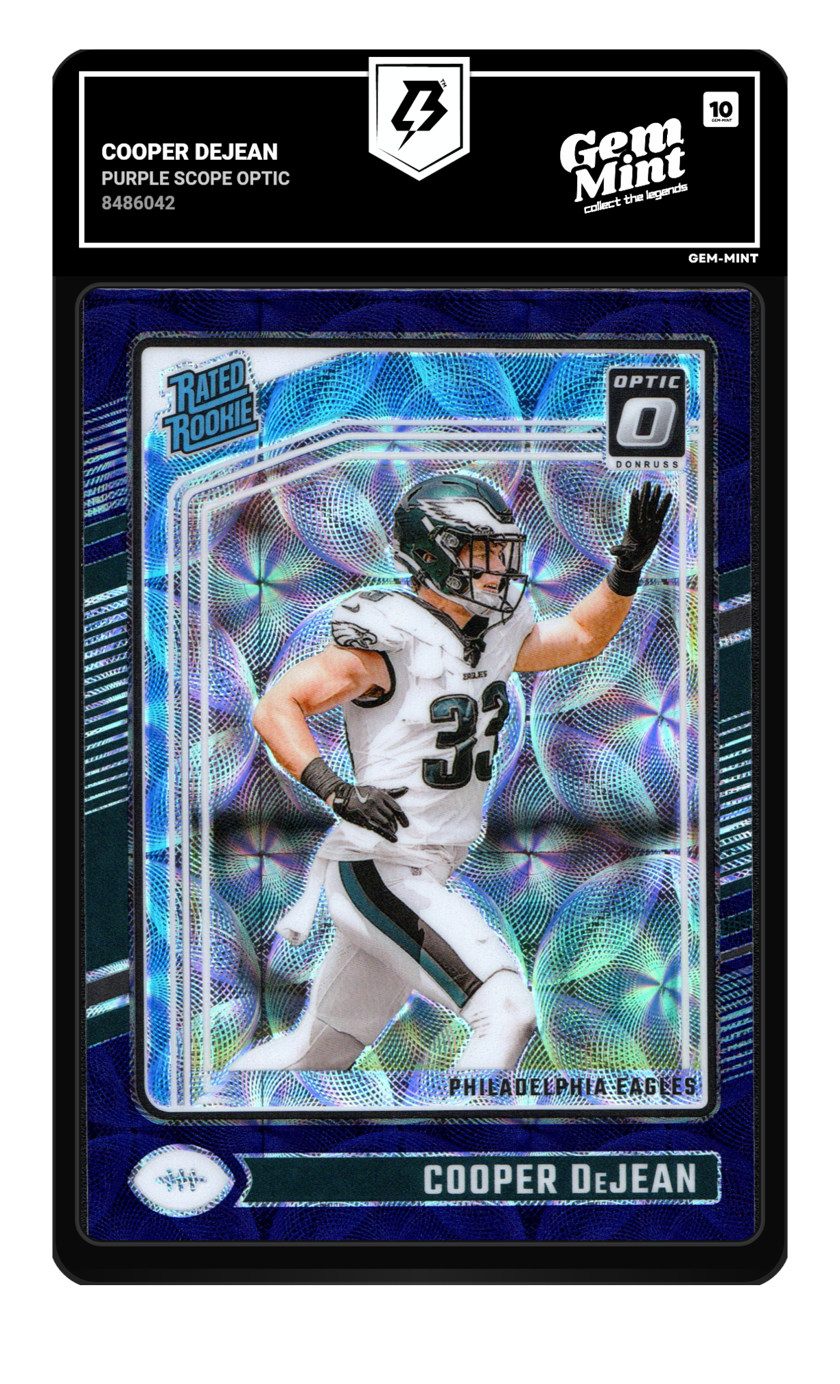 Cooper DeJean graded 10