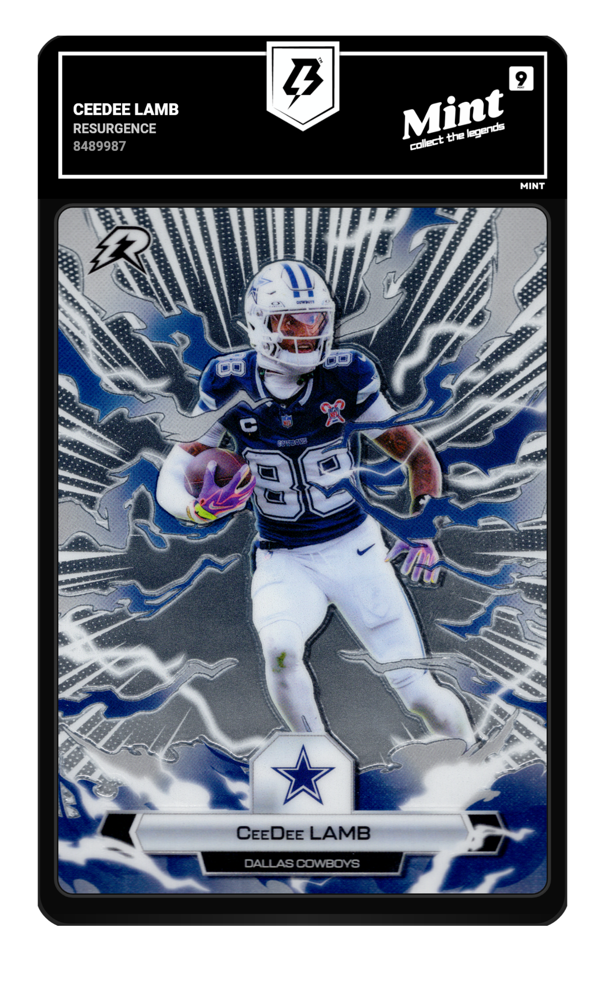 CeeDee Lamb graded 9