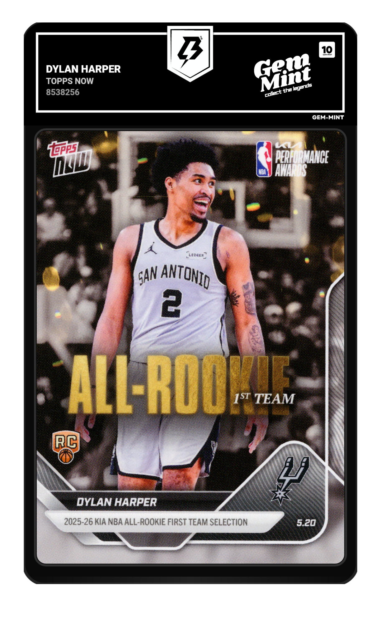 Dylan Harper graded 10