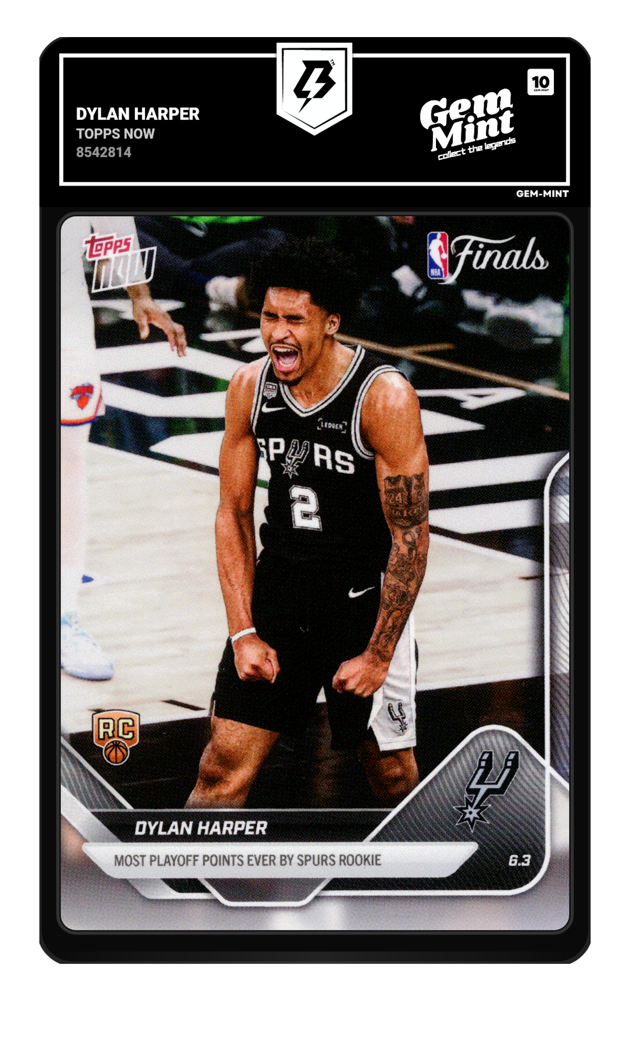 Dylan Harper graded 10