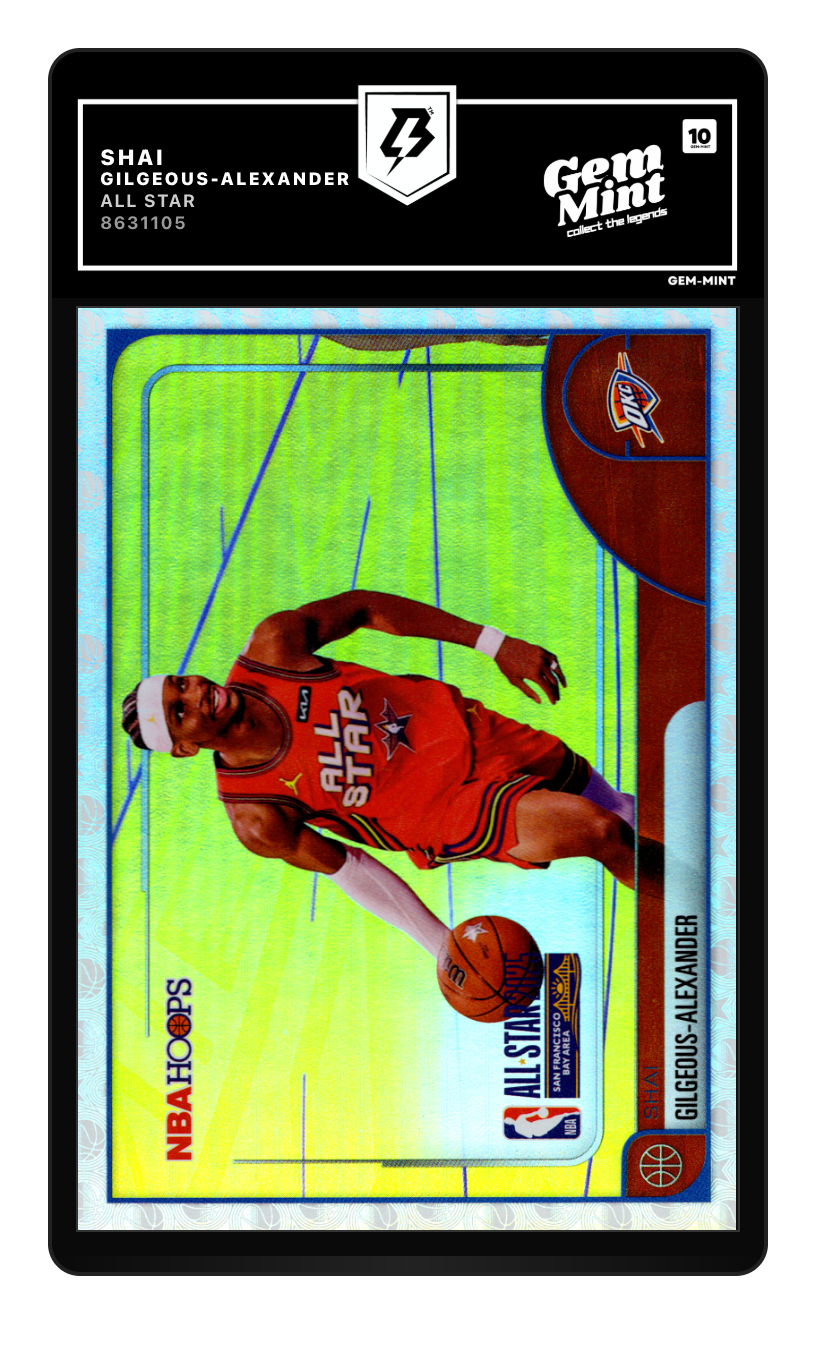 Shai Gilgeous-Alexander graded 10