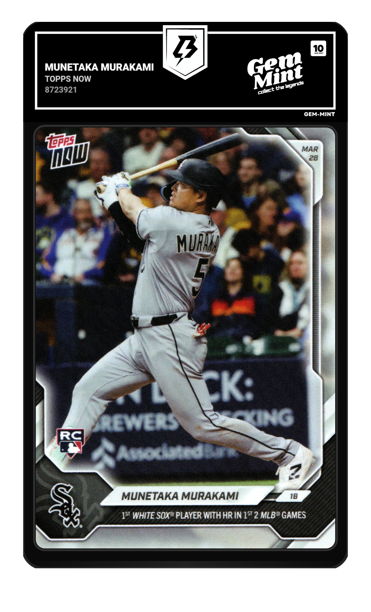 Munetaka Murakami graded 10