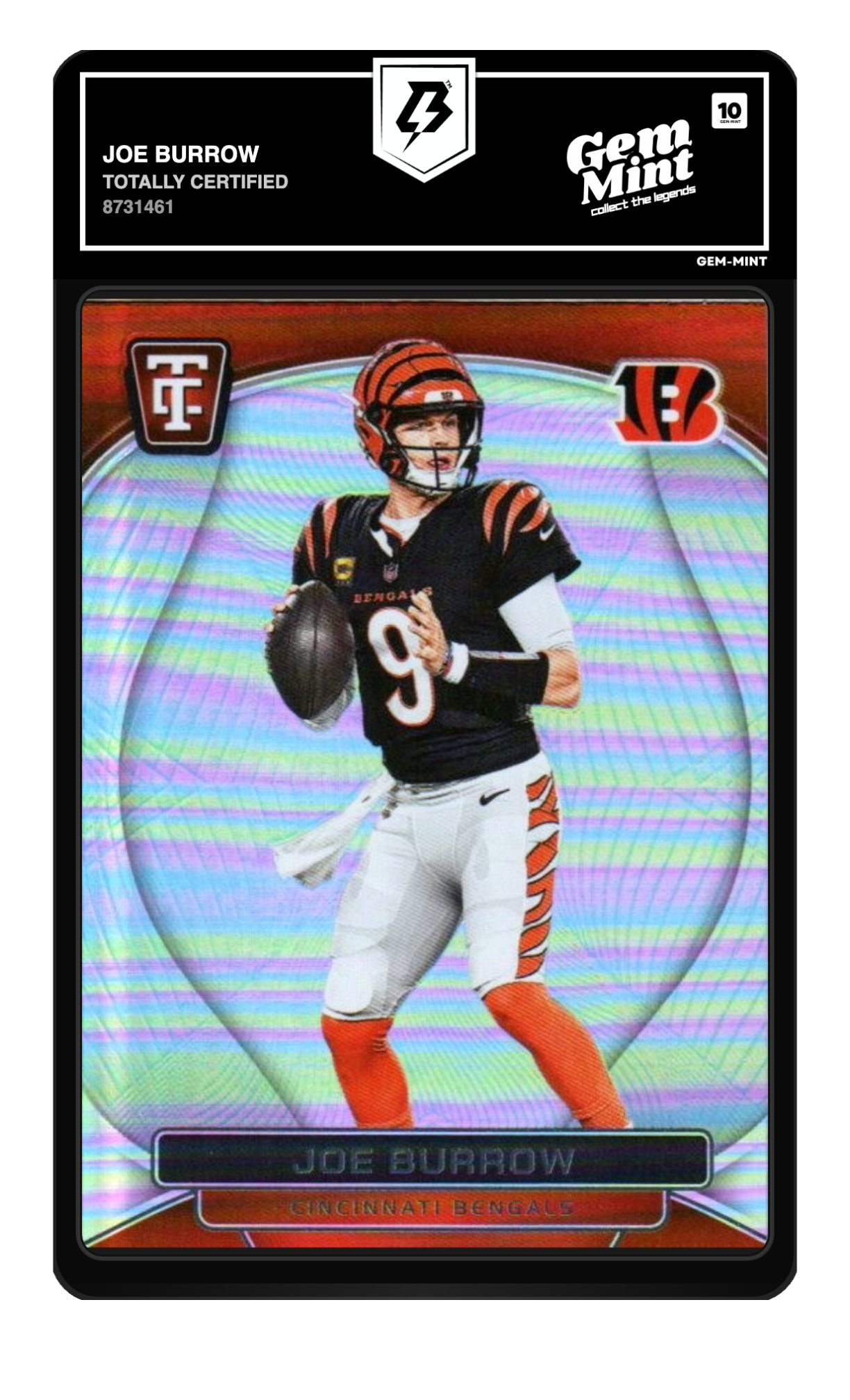 Joe Burrow graded 10