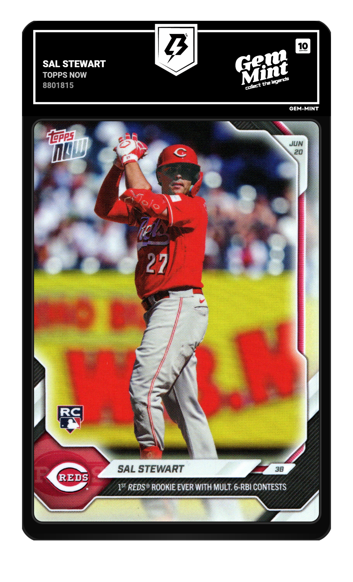 Sal Stewart graded 10