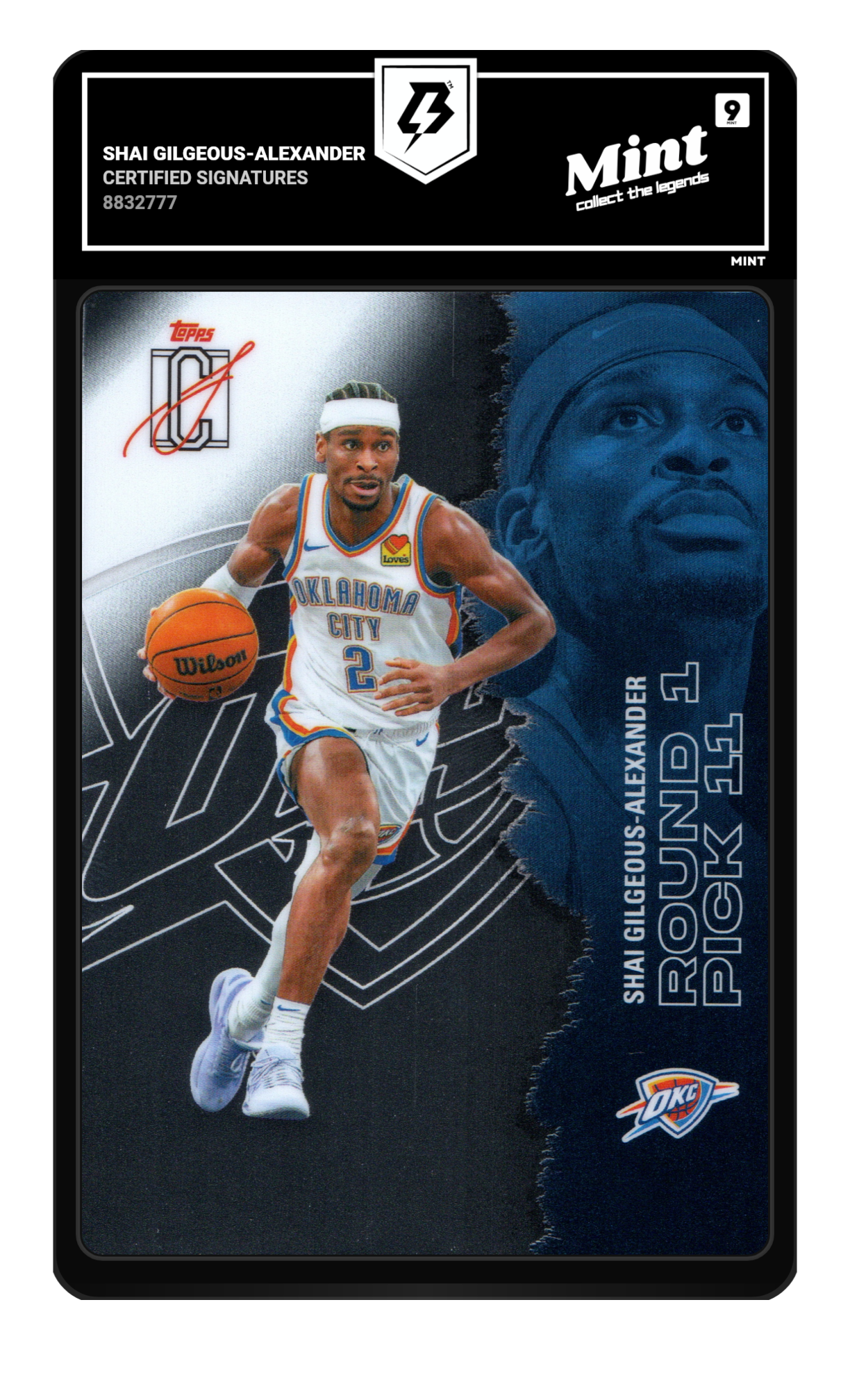 Shai Gilgeous-Alexander graded 9