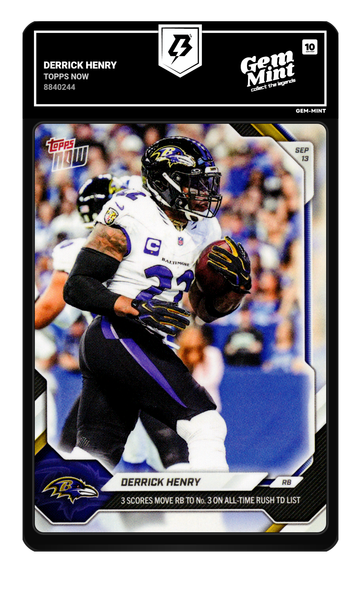 Derrick Henry graded 10