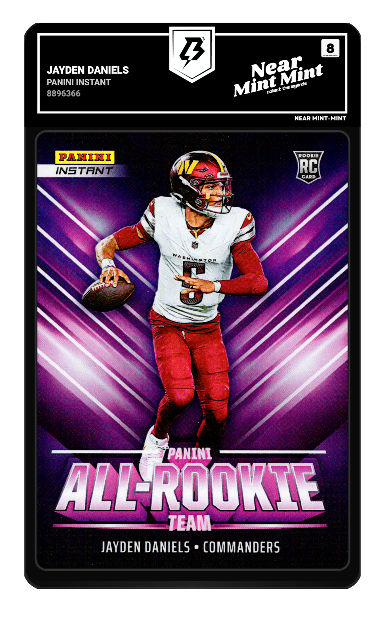 Jayden Daniels graded 8