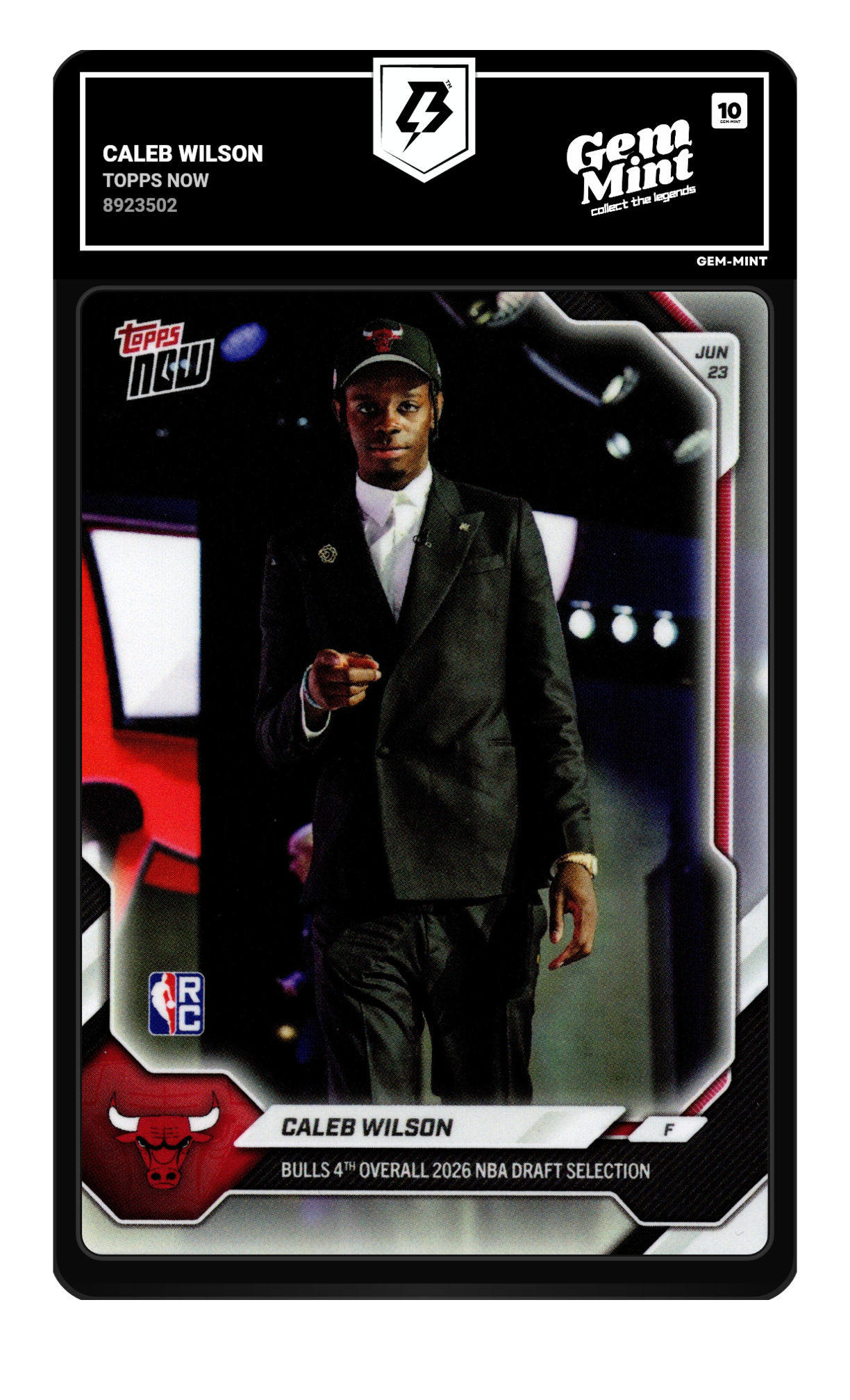 Caleb Wilson graded 10