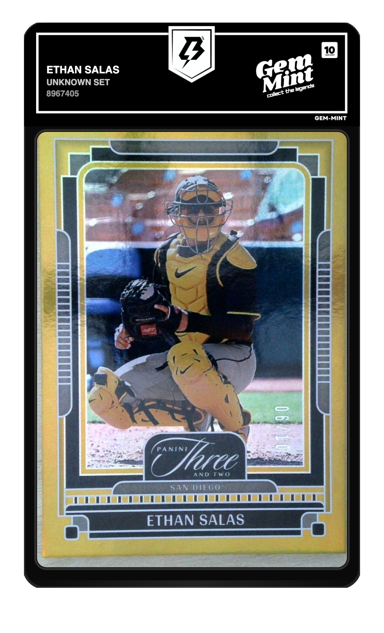 Ethan Salas graded 10