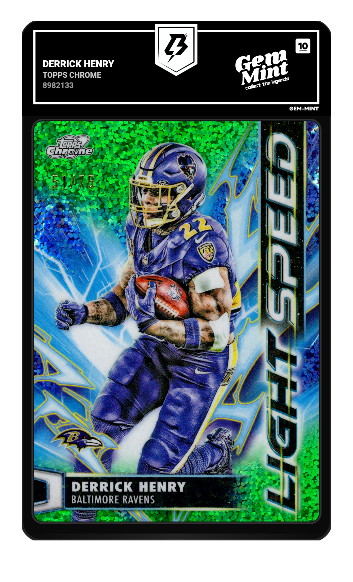 Derrick Henry graded 10