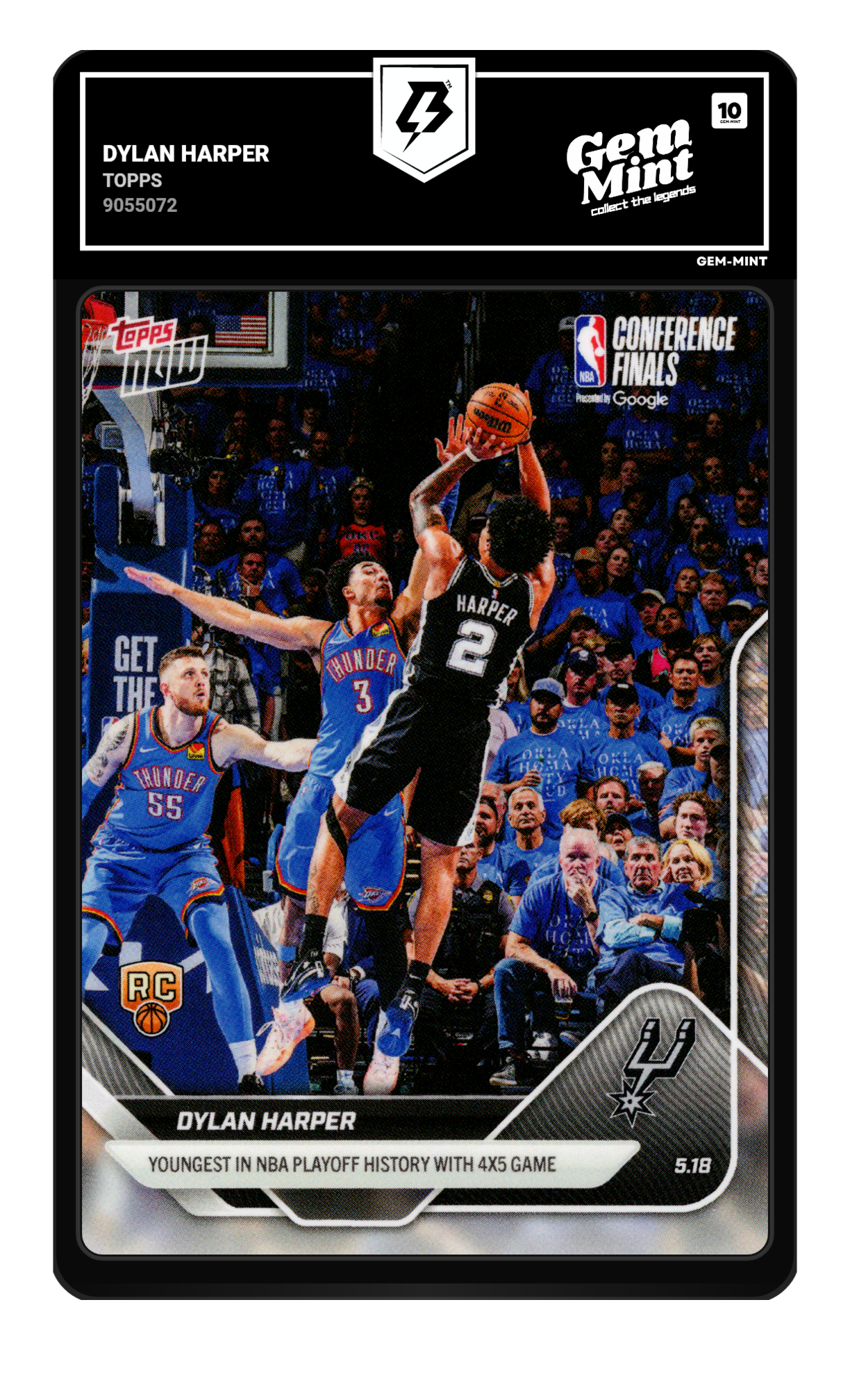 Dylan Harper graded 10