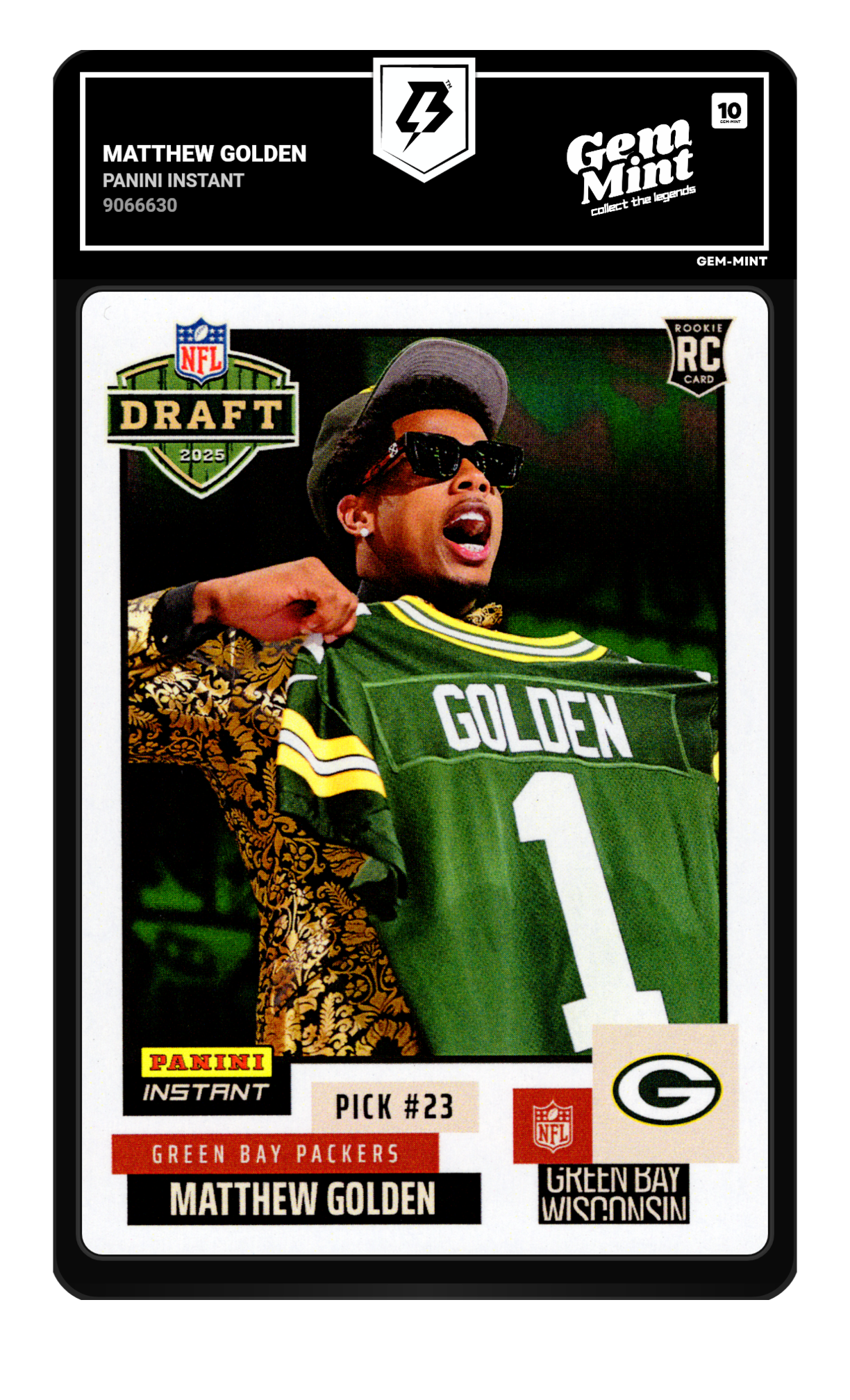 Matthew Golden graded 10