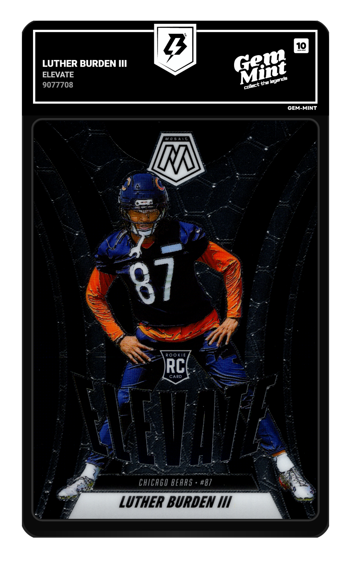 Luther Burden III graded 10