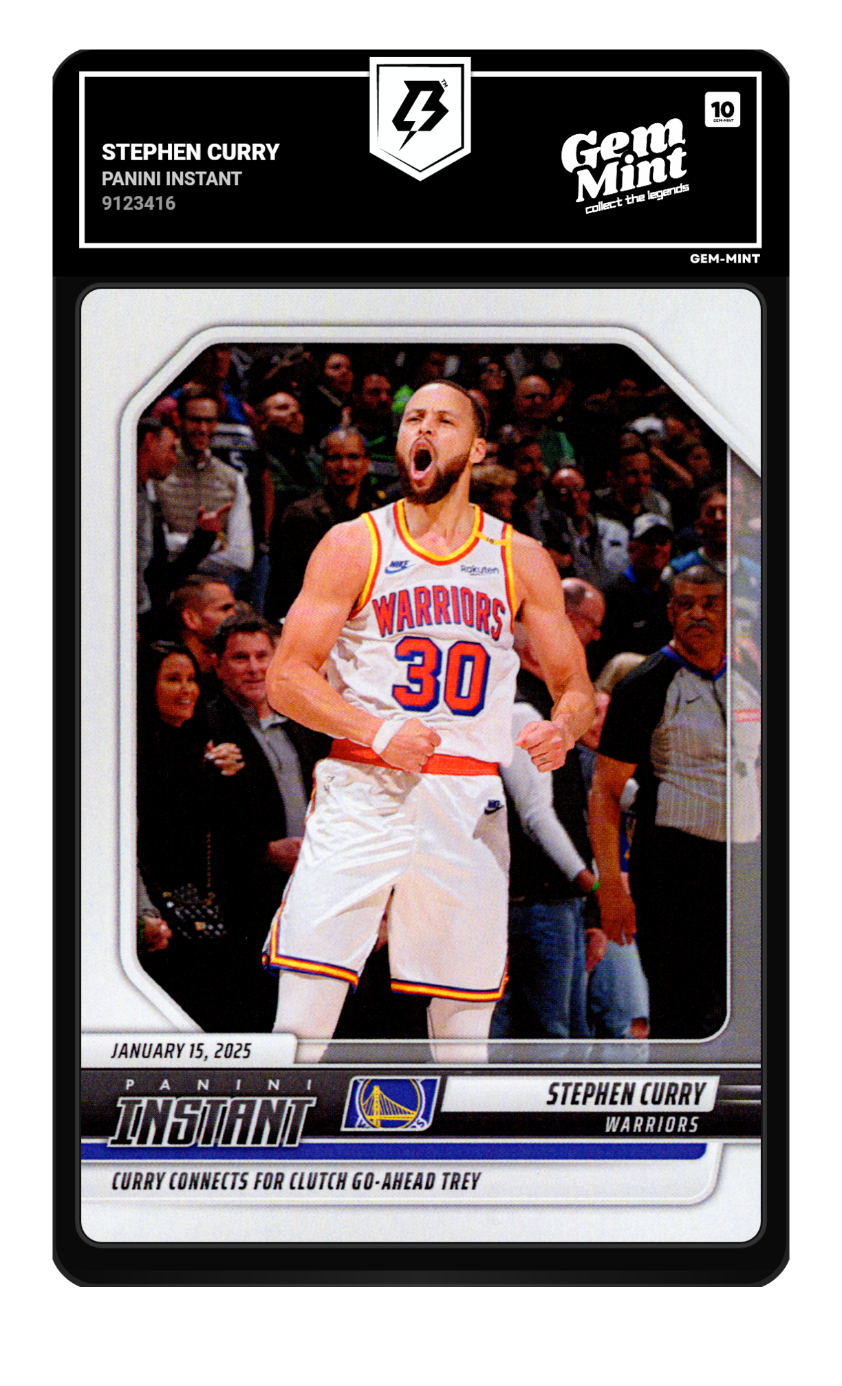 Stephen Curry graded 10