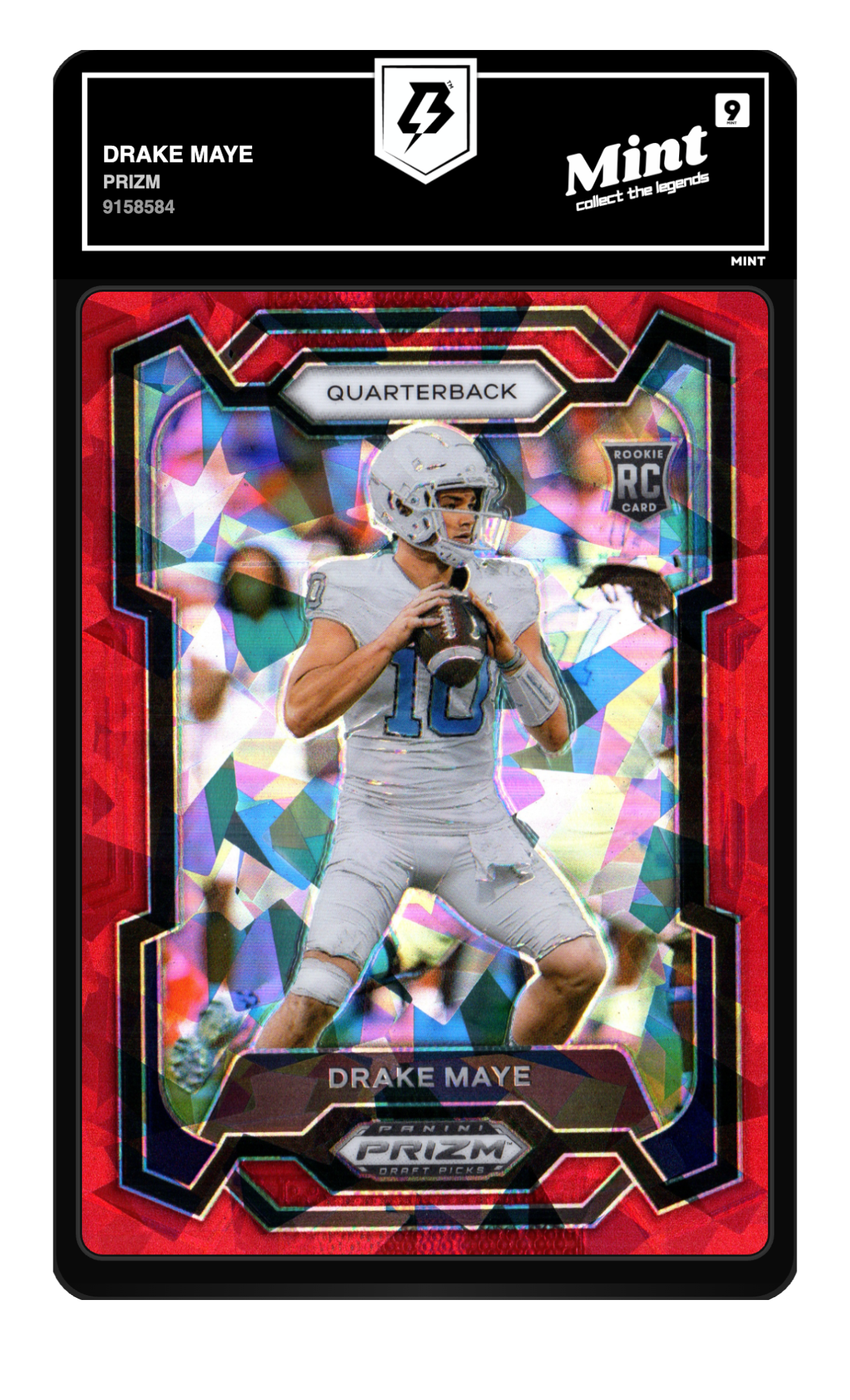 Drake Maye graded 9