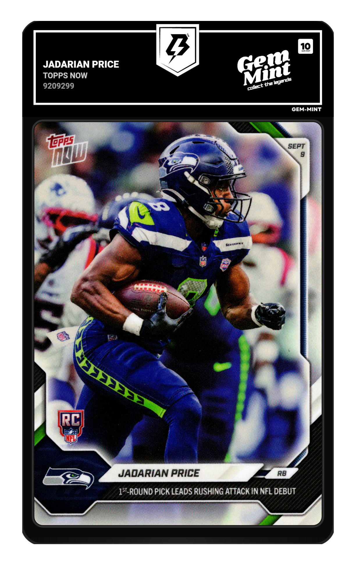 Jadarian Price graded 10