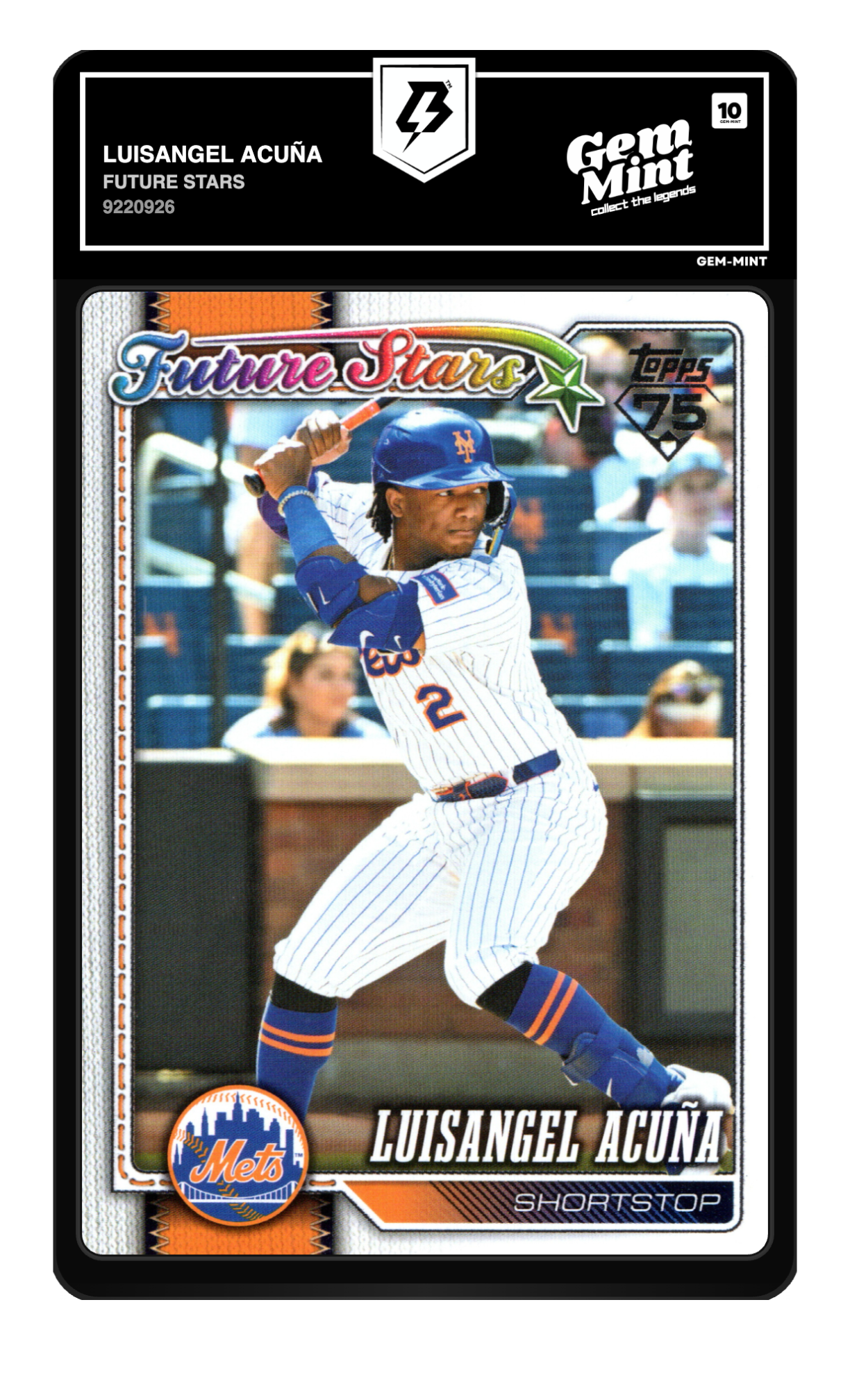 Luisangel Acuña graded 10