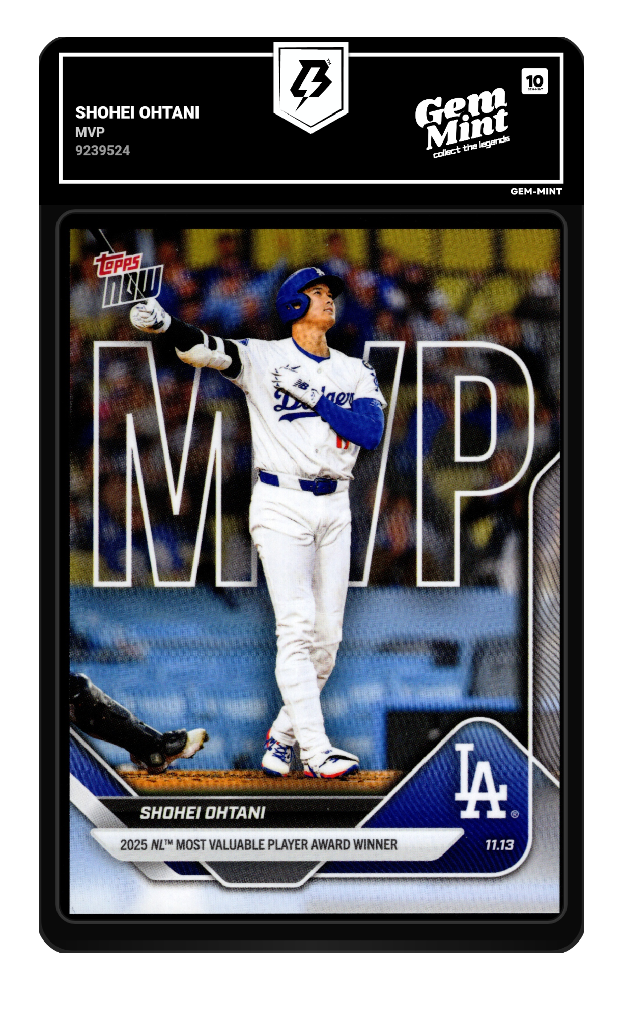 Shohei Ohtani graded 10