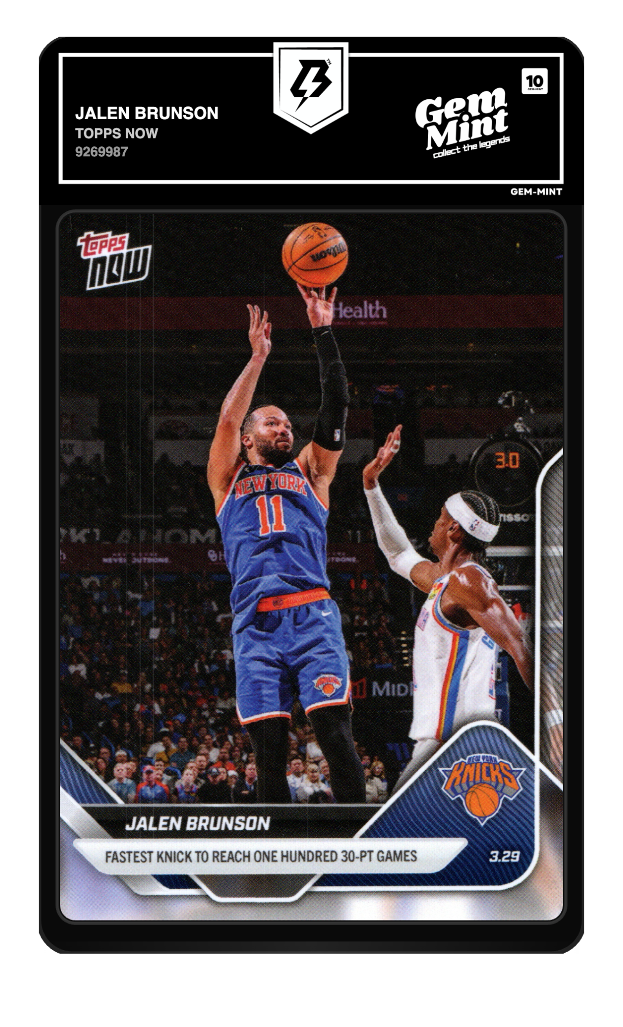 Jalen Brunson graded 10