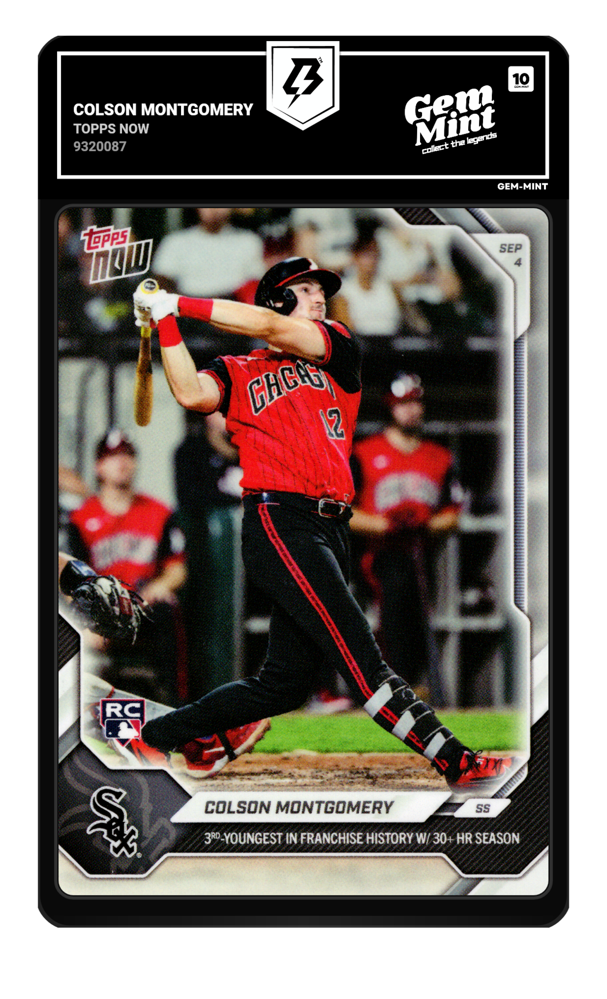 Colson Montgomery graded 10