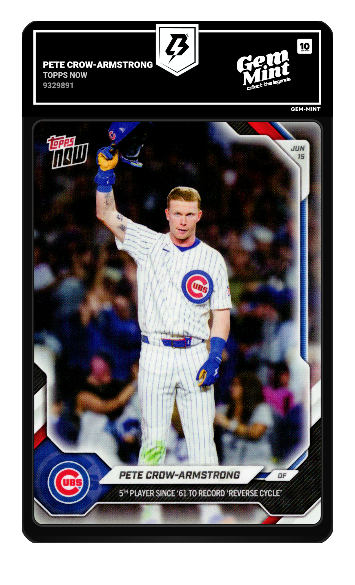Pete Crow-Armstrong graded 10
