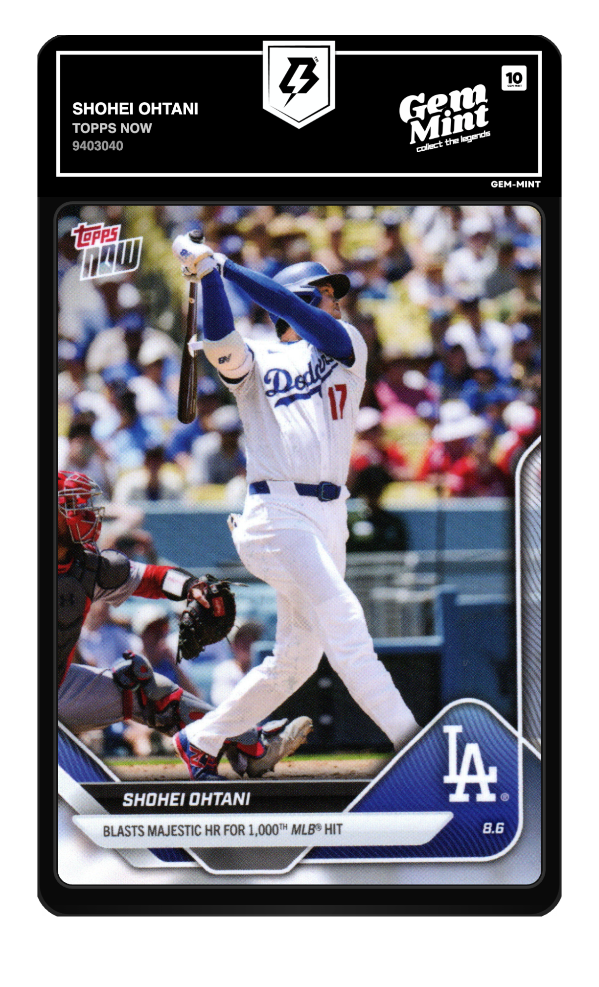 Shohei Ohtani graded 10