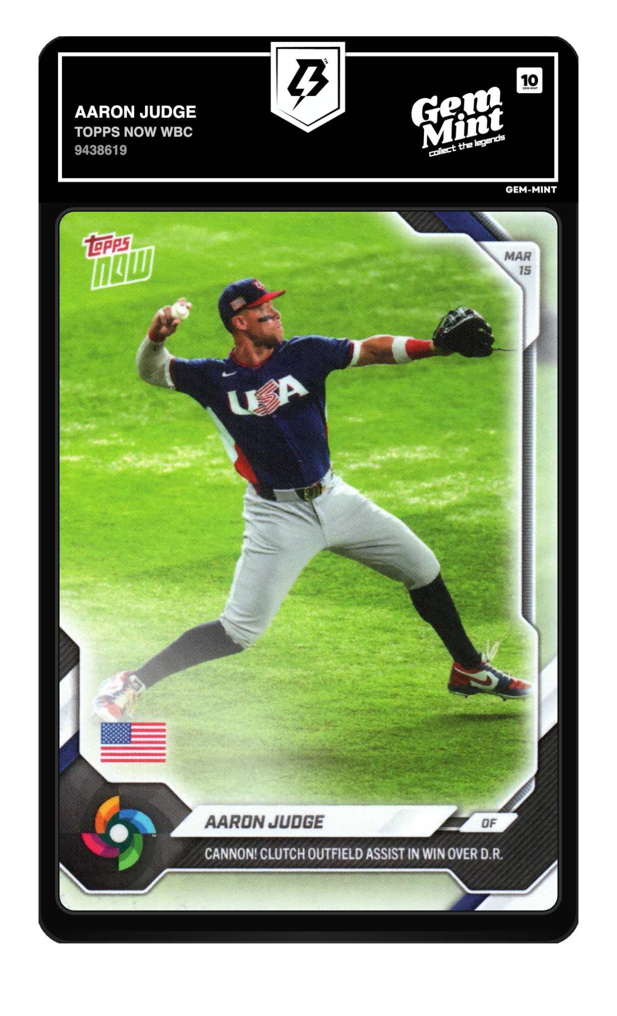 Aaron Judge graded 10