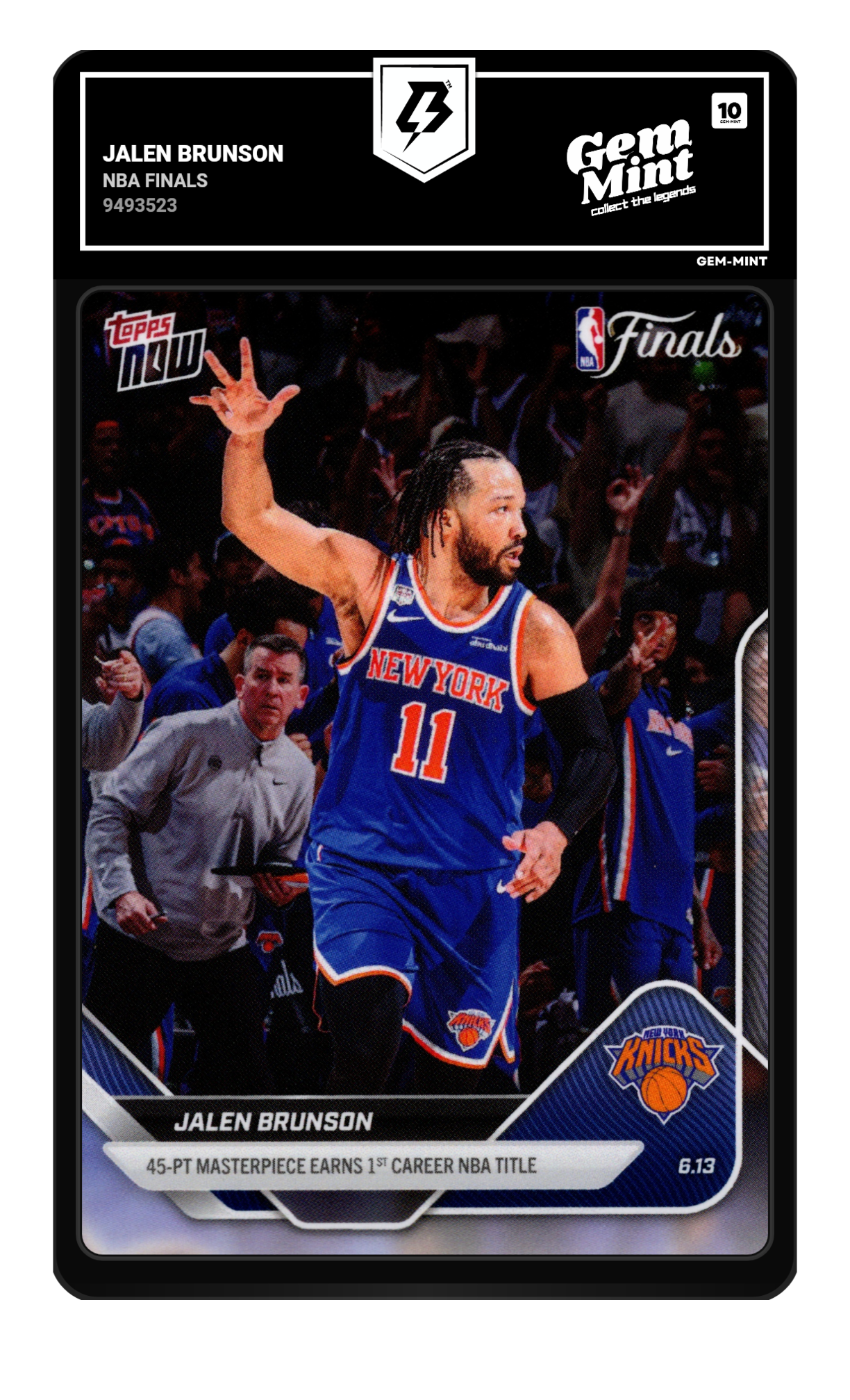 Jalen Brunson graded 10