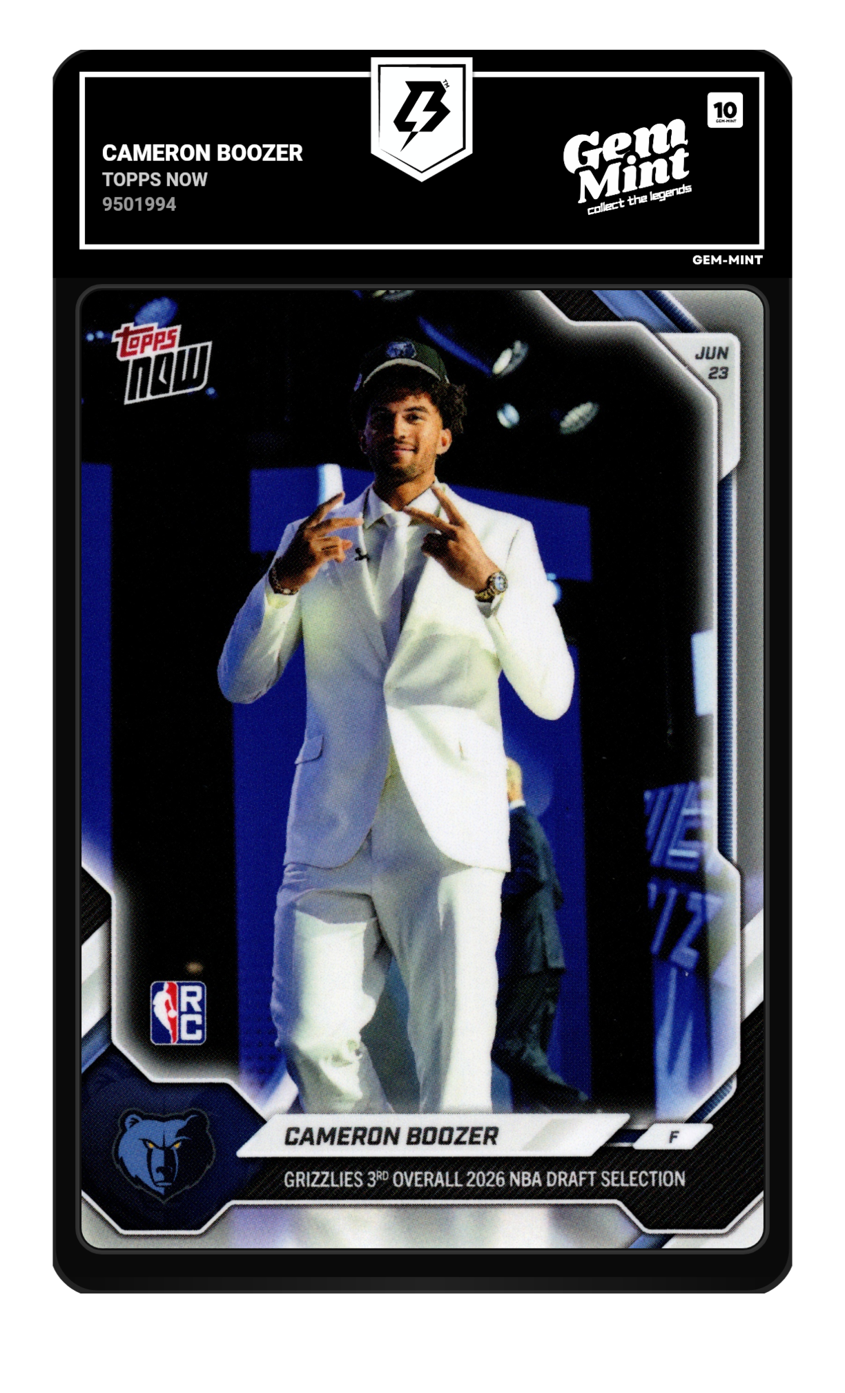 Cameron Boozer graded 10