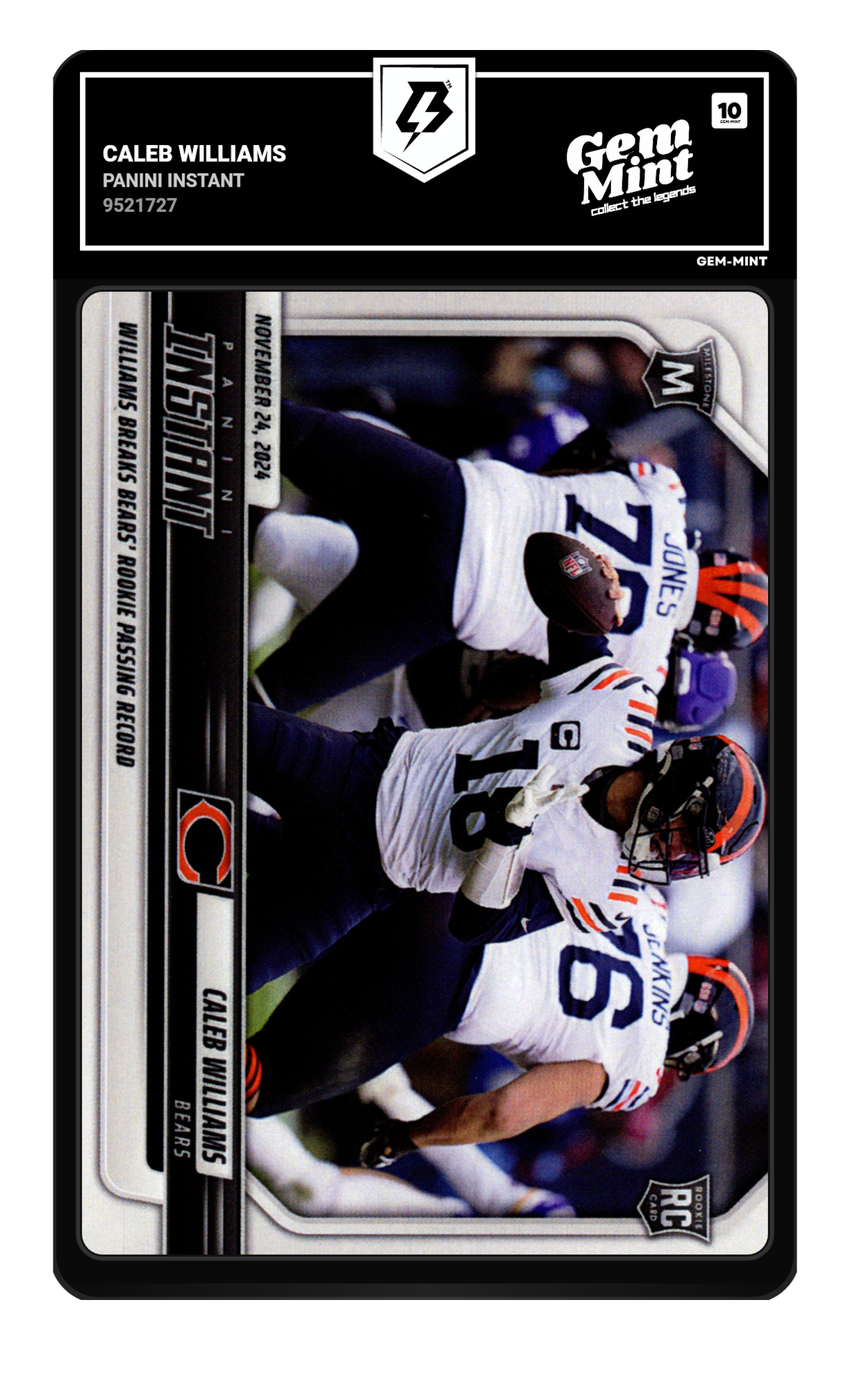 Caleb Williams graded 10