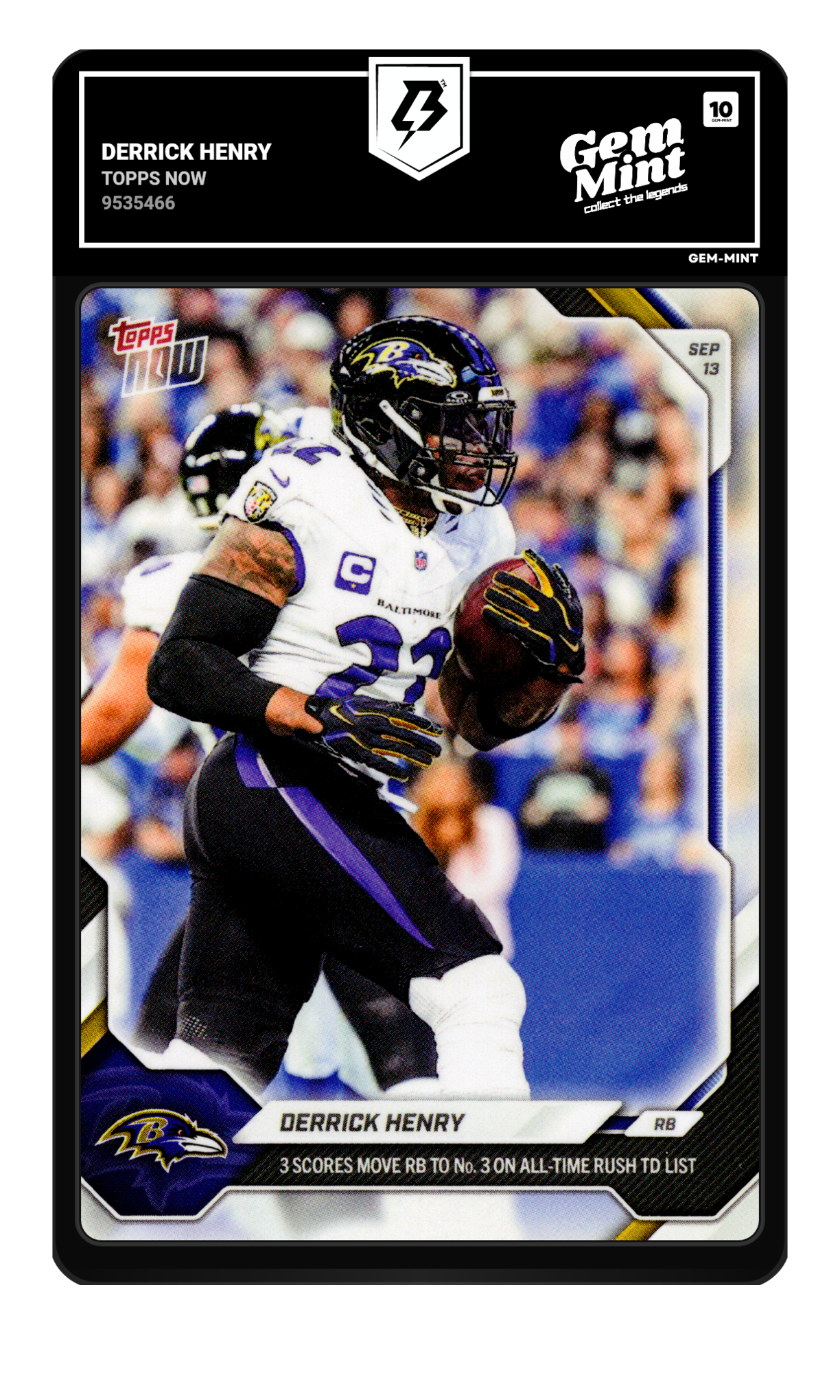 Derrick Henry graded 10
