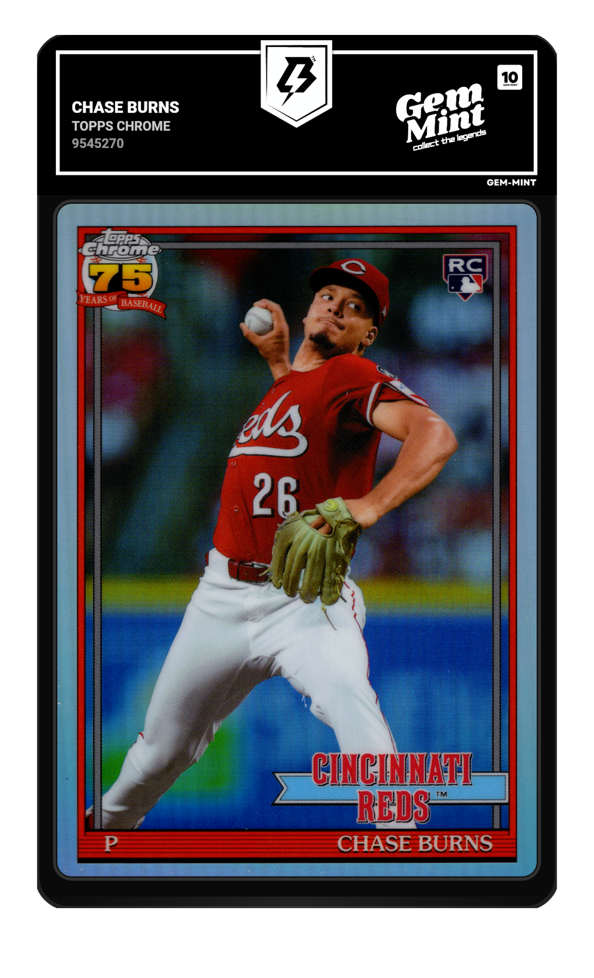 Chase Burns graded 10