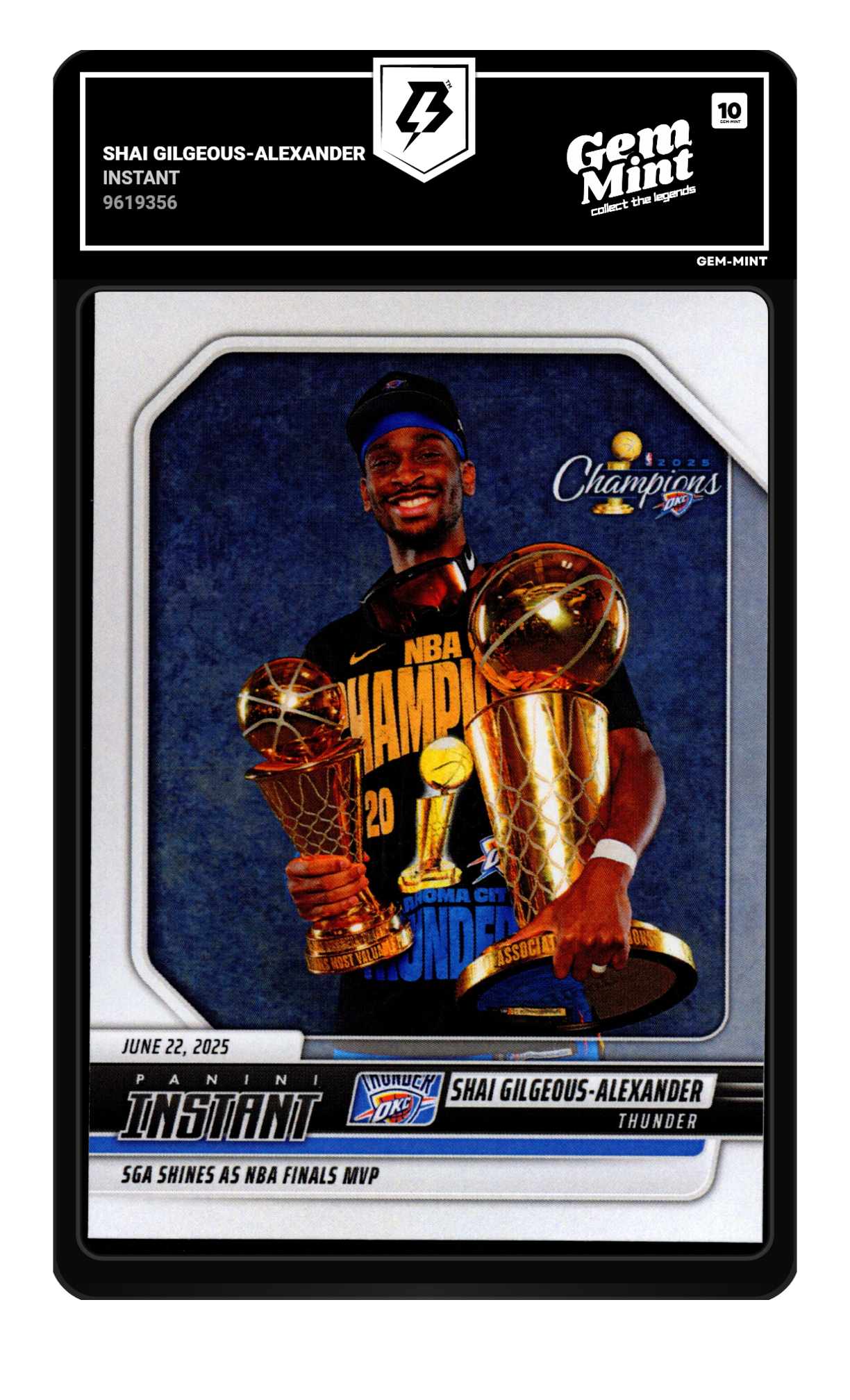 Shai Gilgeous-Alexander graded 10