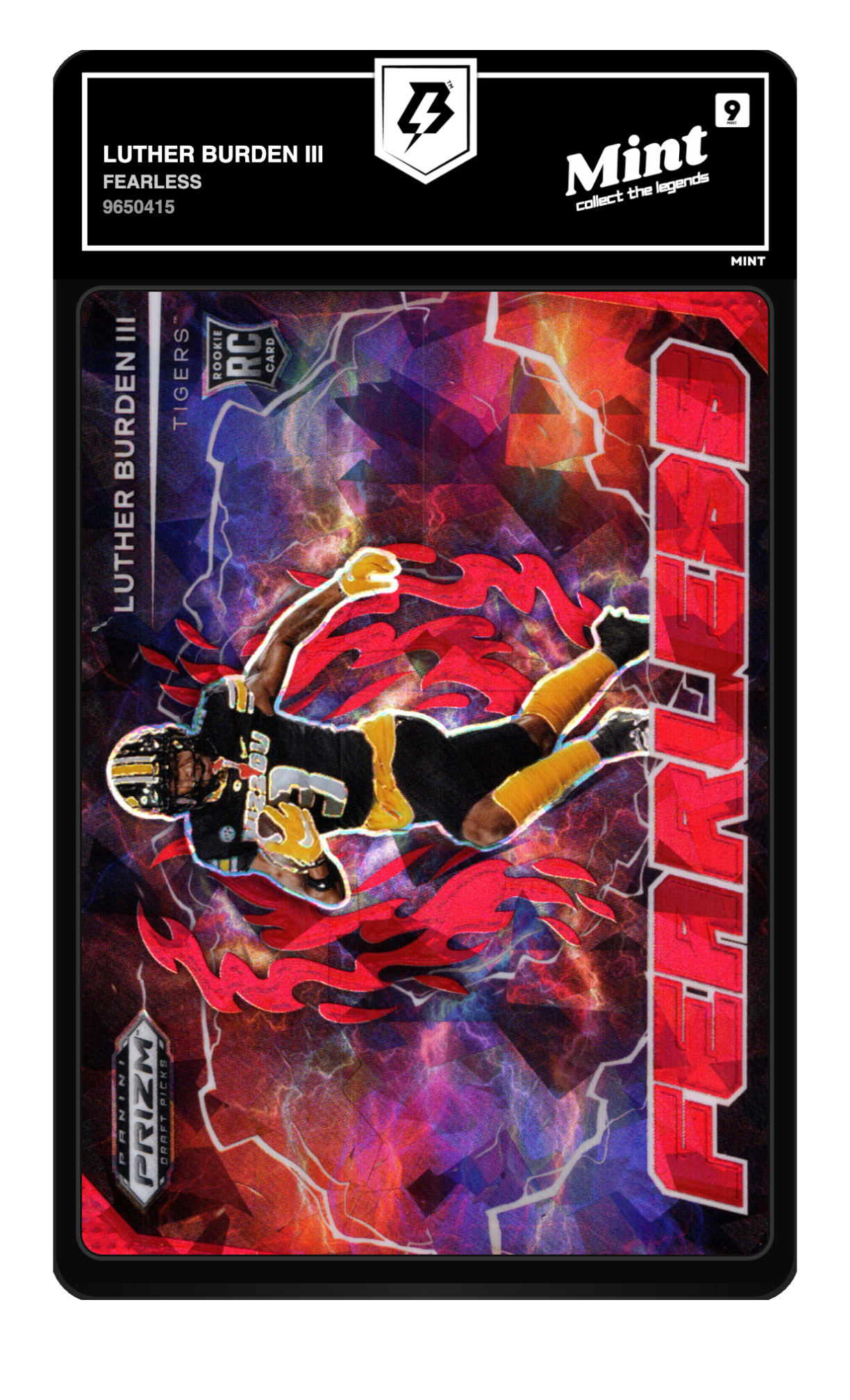 Luther Burden III graded 9