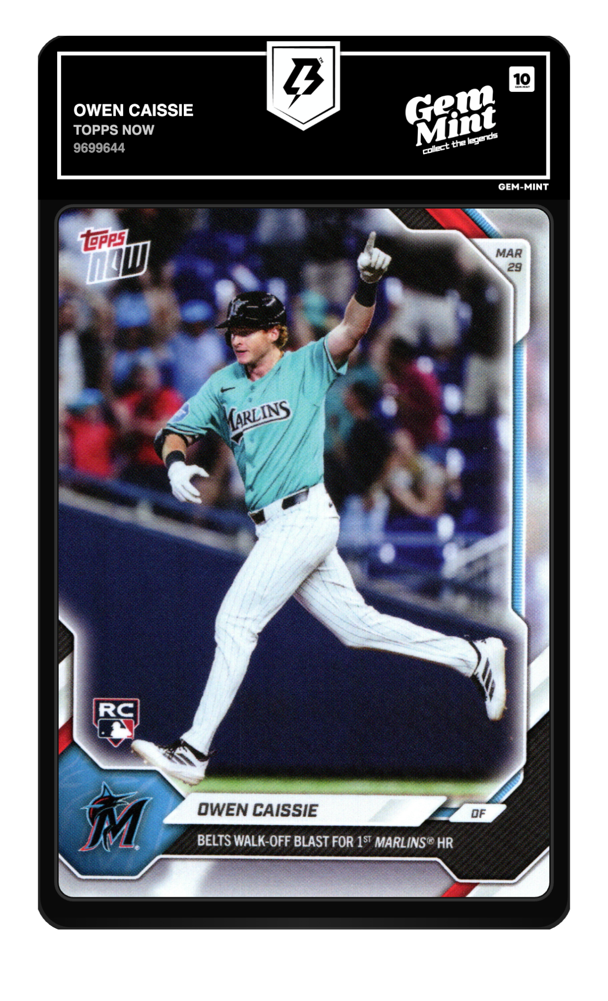 Owen Caissie graded 10