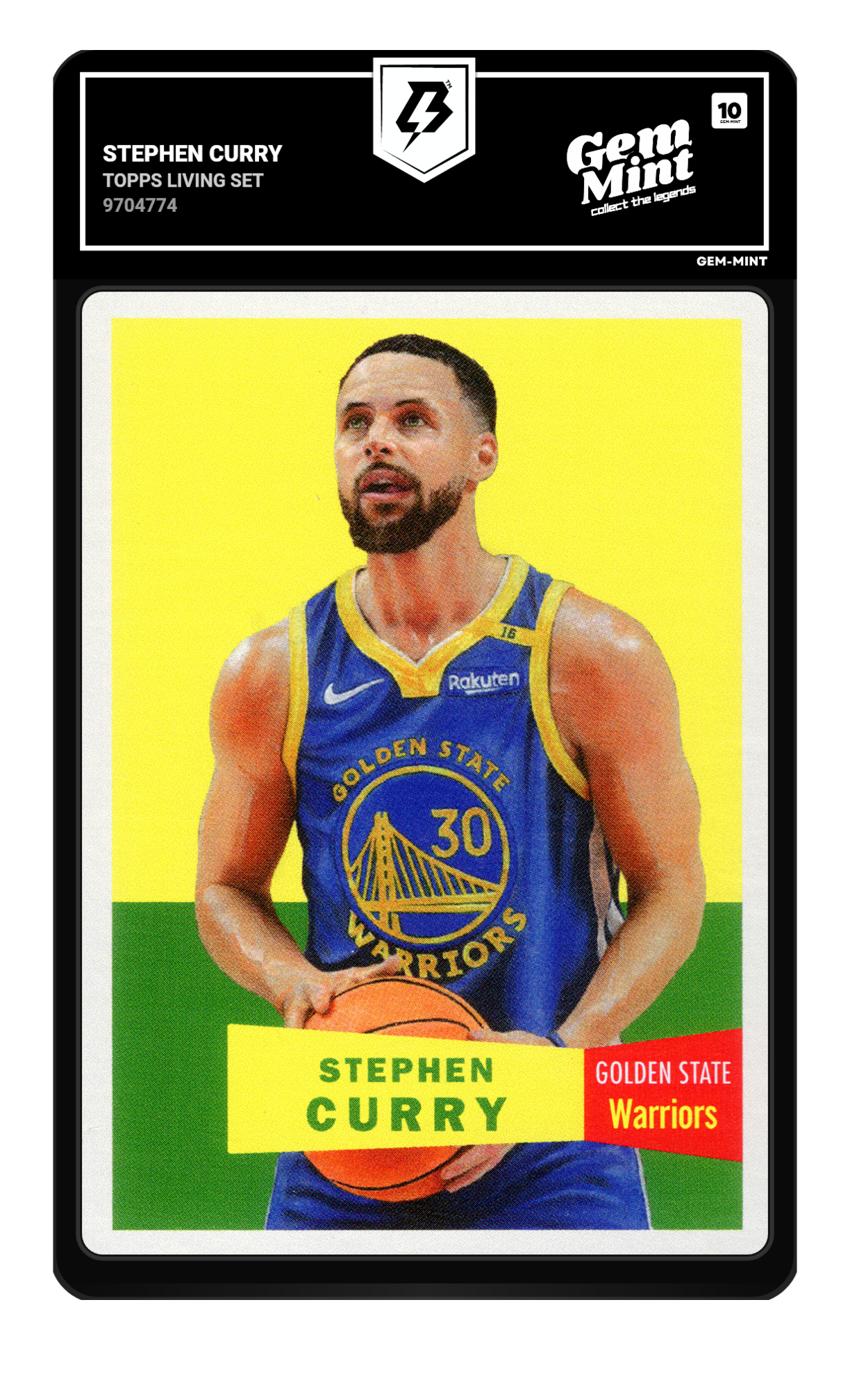 Stephen Curry graded 10