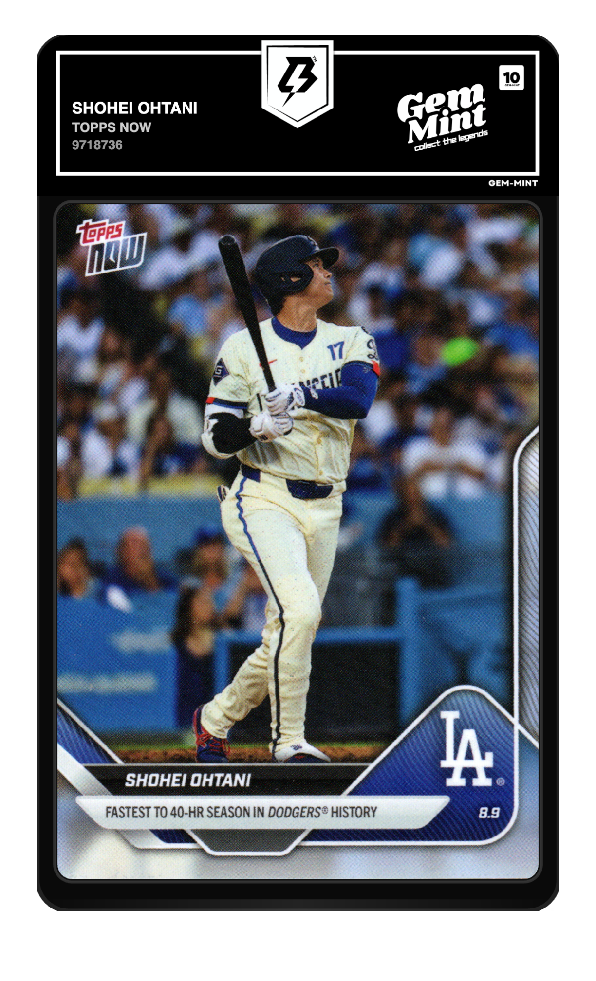 Shohei Ohtani graded 10