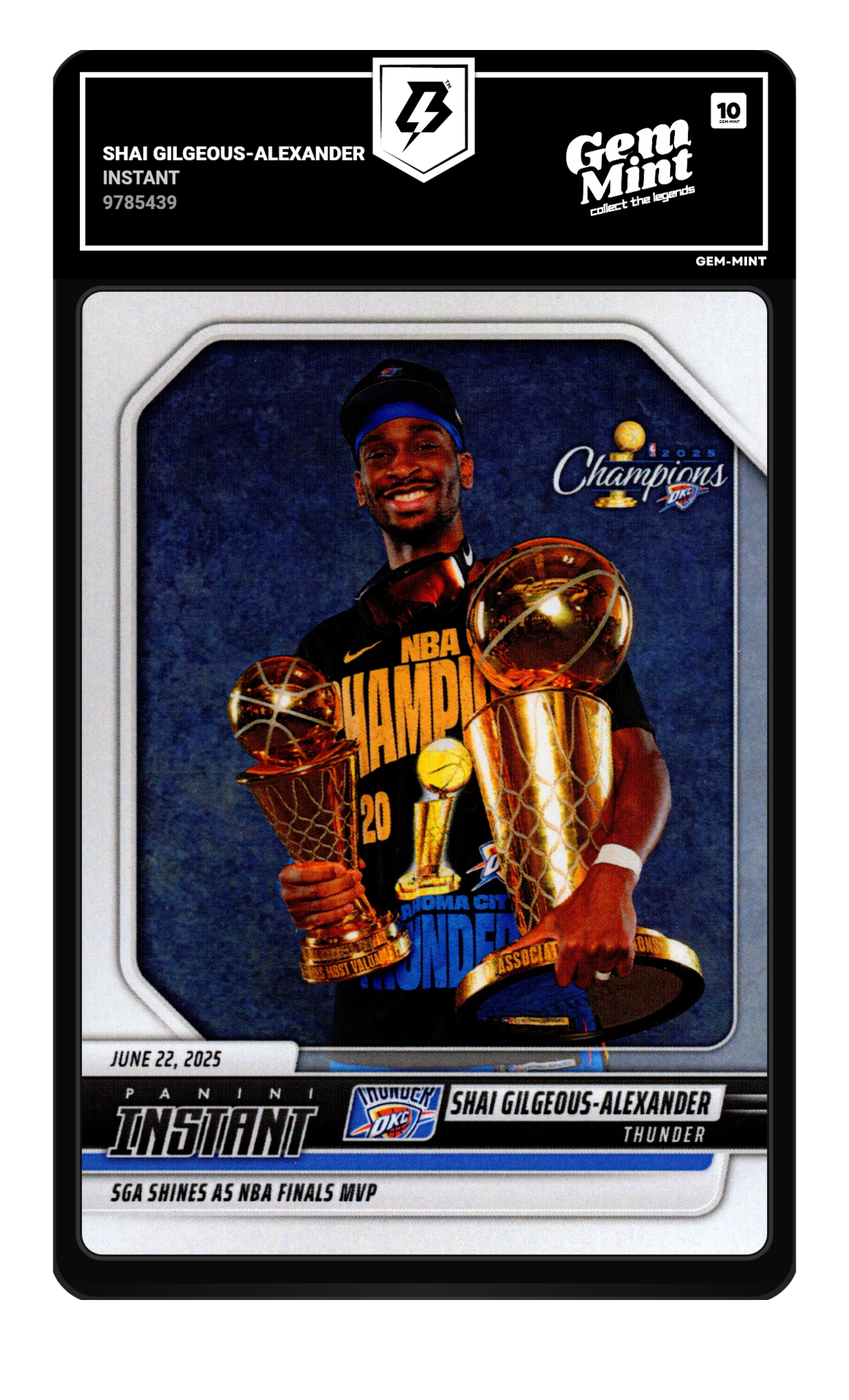 Shai Gilgeous-Alexander graded 10
