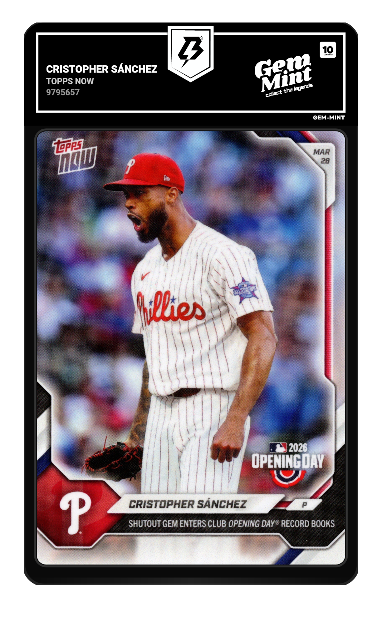 Cristopher Sánchez graded 10