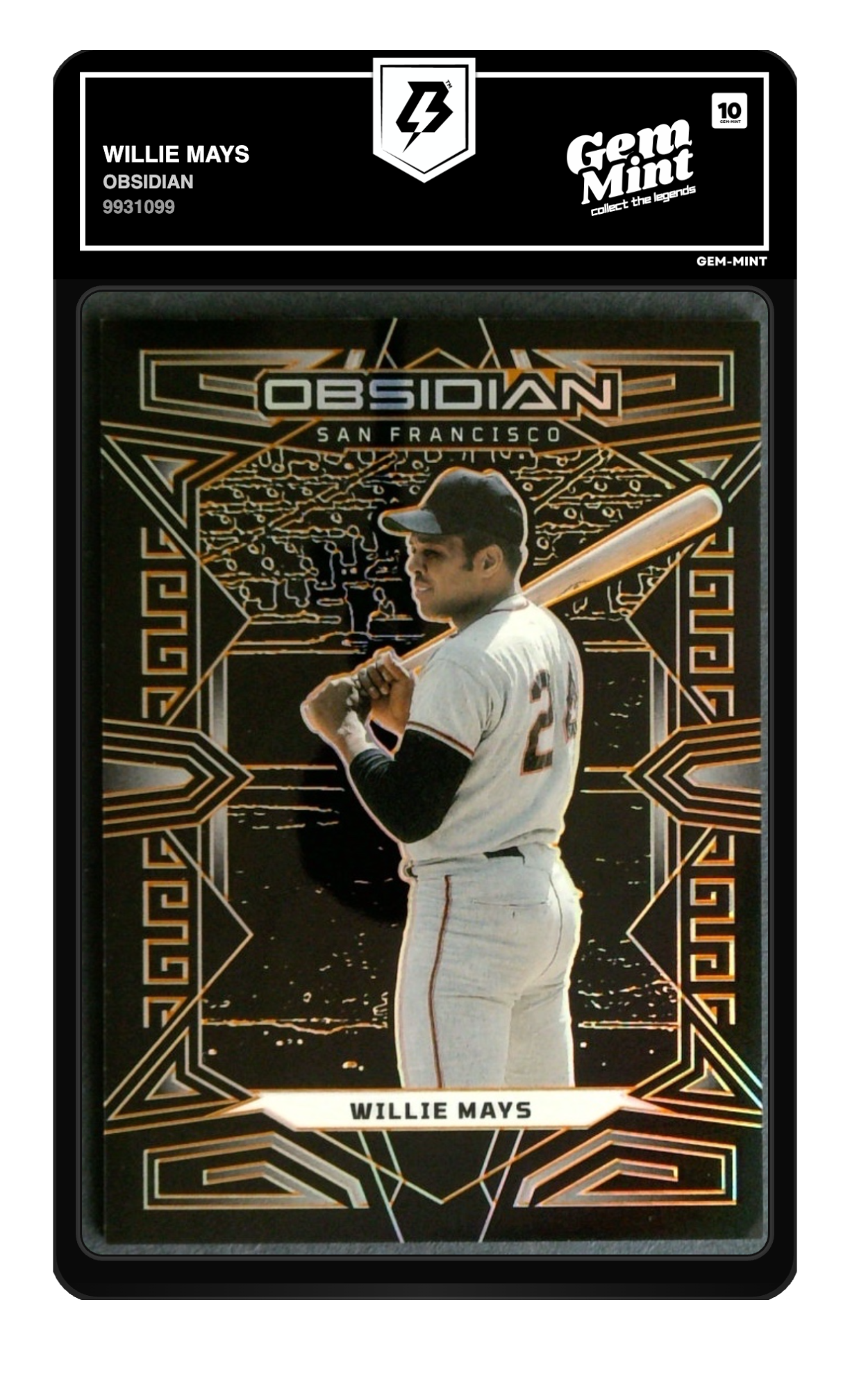 Willie Mays graded 10