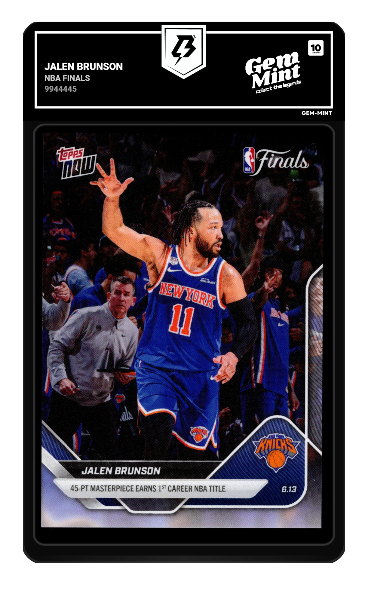 Jalen Brunson graded 10