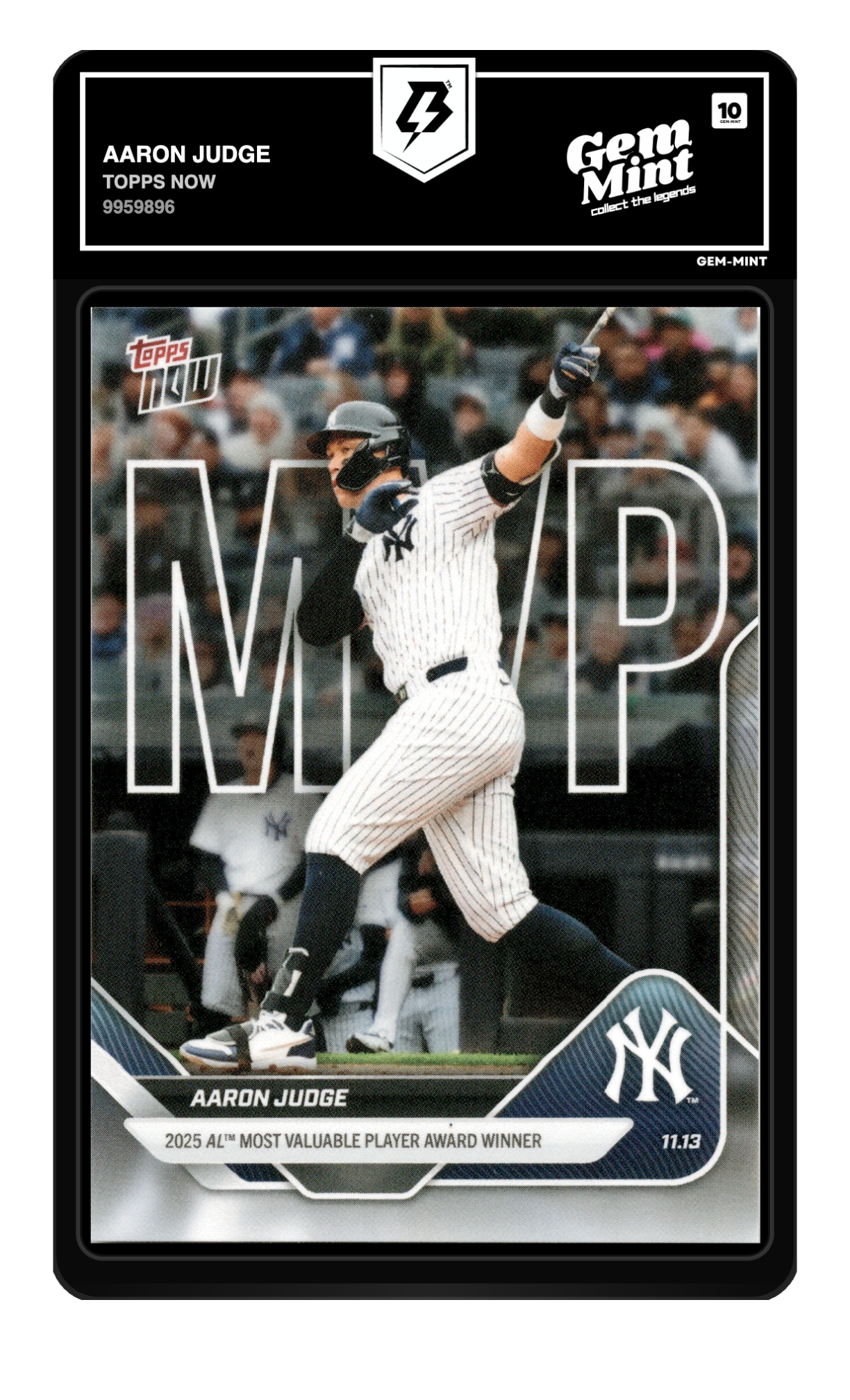 Aaron Judge graded 10