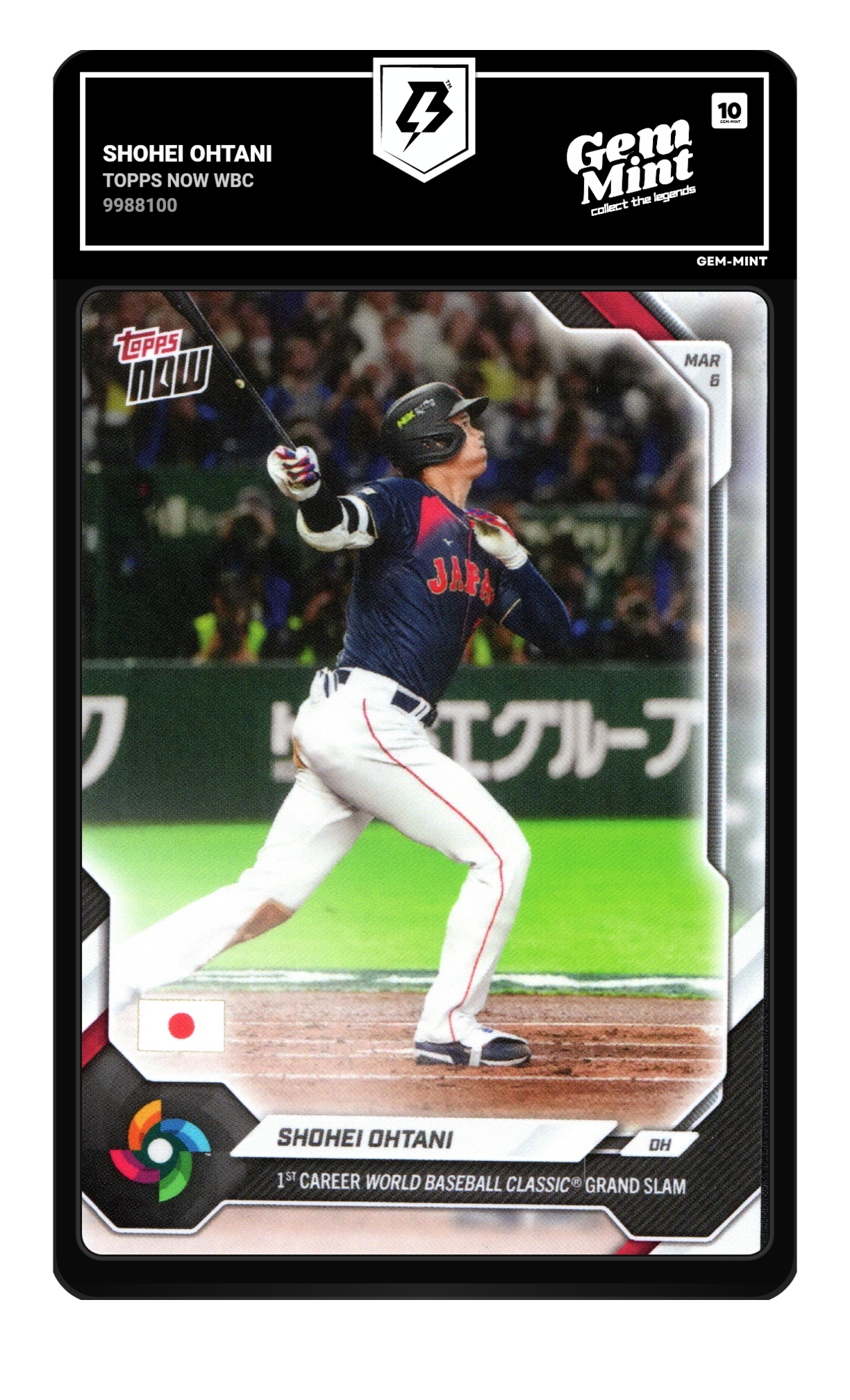 Shohei Ohtani graded 10